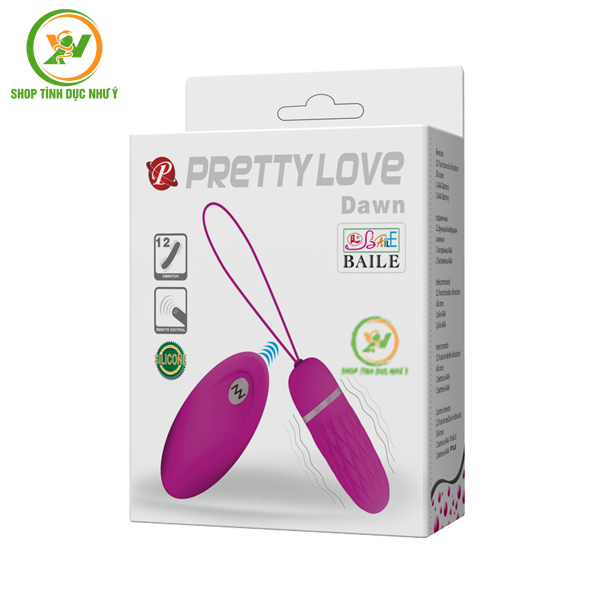 Trứng rung Pretty Love Dawn 12 chế độ điều khiển từ xa