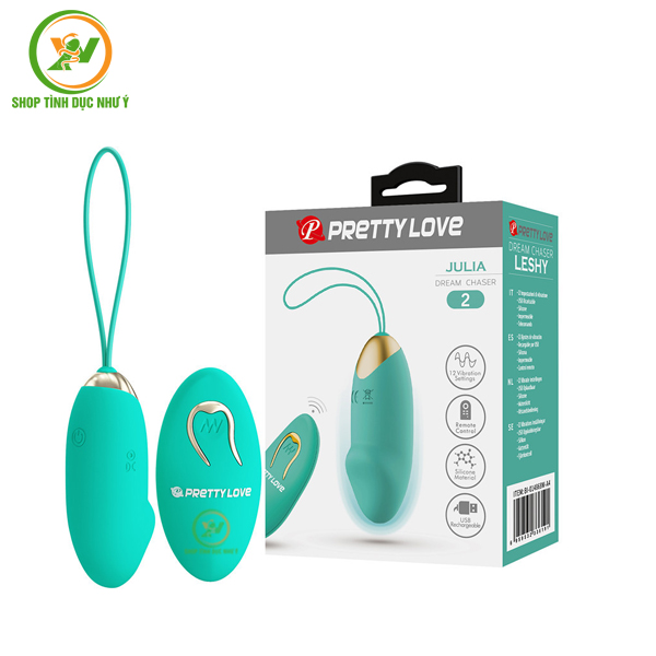 Trứng rung Pretty Love Julia không dây 12 chế độ rung