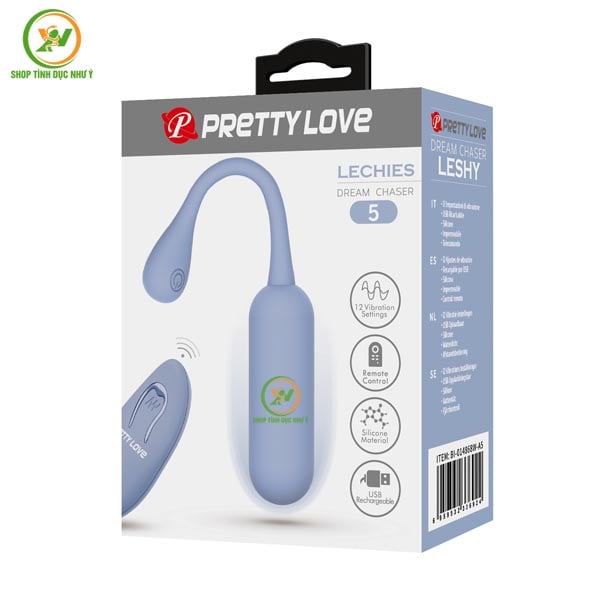Trứng rung Pretty Love Lechies 12 chế độ rung lắc đời mới