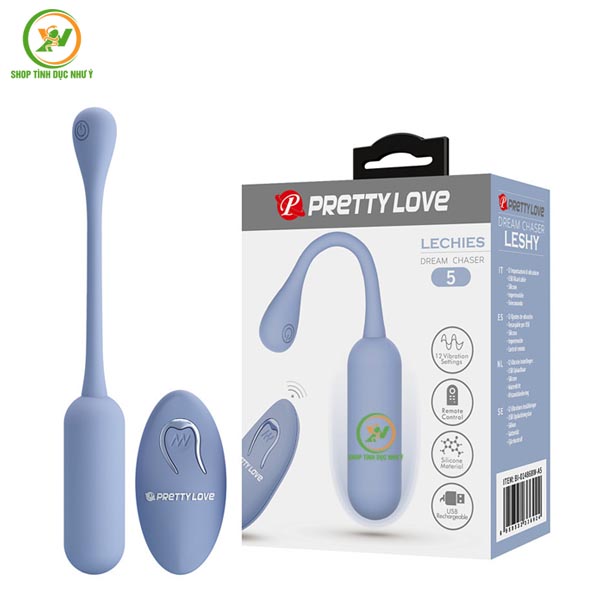 Trứng rung Pretty Love Lechies 12 chế độ rung lắc đời mới