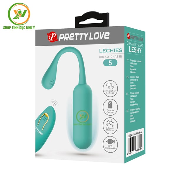 Trứng rung Pretty Love Lechies 12 chế độ rung lắc đời mới