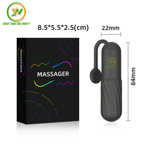 Trứng rung Vibration mini cầm tay rung 10 chế độ cực mạnh