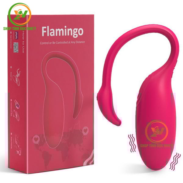 Trứng rung thiên nga Flamingo Magic Motion kết nối Bluetooth
