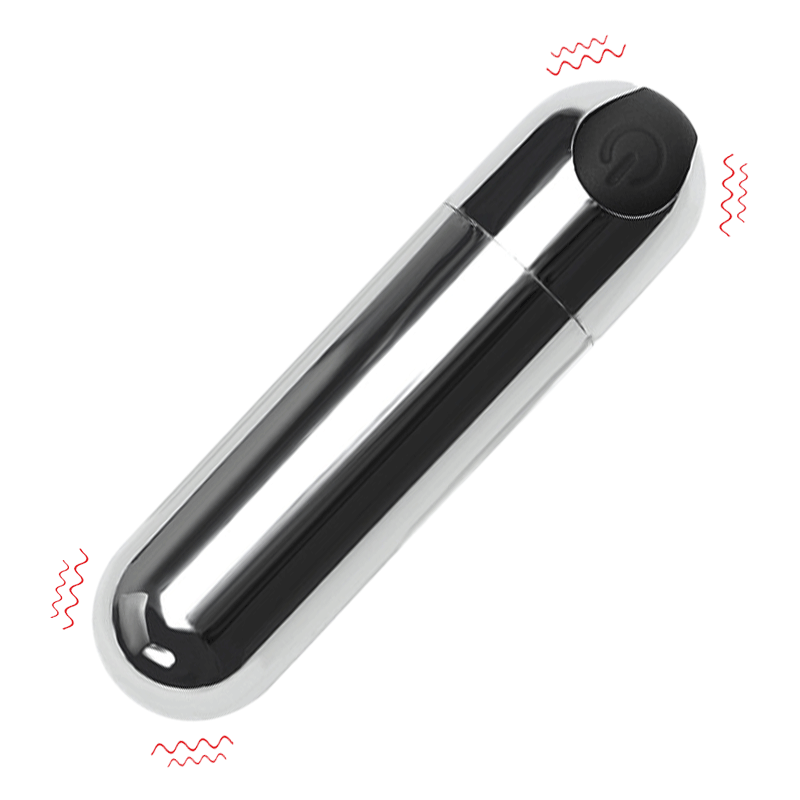 Trứng rung tình yêu inox mini ngụy trang thỏi son 10 chế độ
