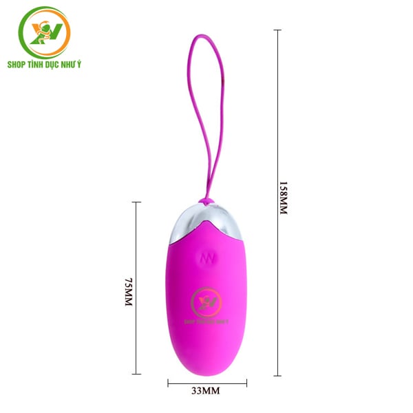 Trứng rung tình yêu không dây Pretty Love Berger 12 chế độ