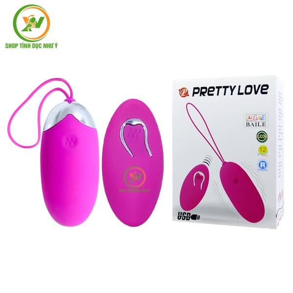 Trứng rung tình yêu không dây Pretty Love Berger 12 chế độ