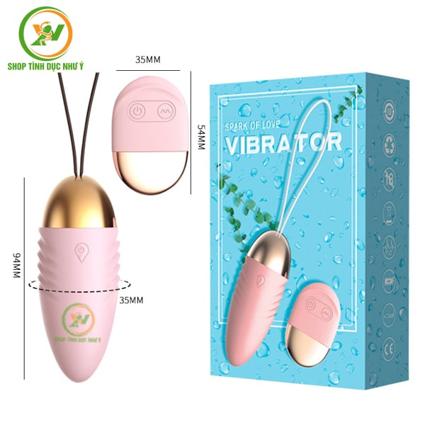 Trứng rung tình yêu Vibratol Lilo không dây kích thích điểm G