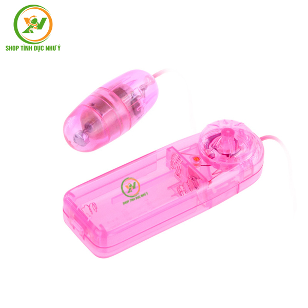 Trứng rung trong suốt mini 1 đầu có dây giá rẻ