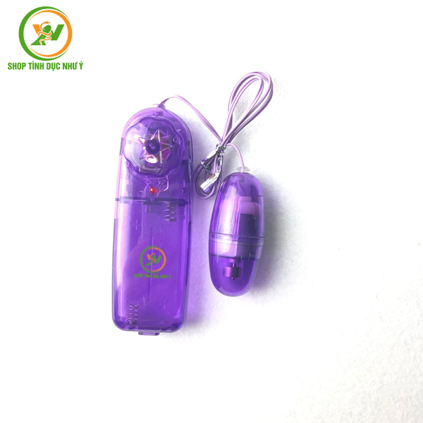 Trứng rung trong suốt mini 1 đầu có dây giá rẻ