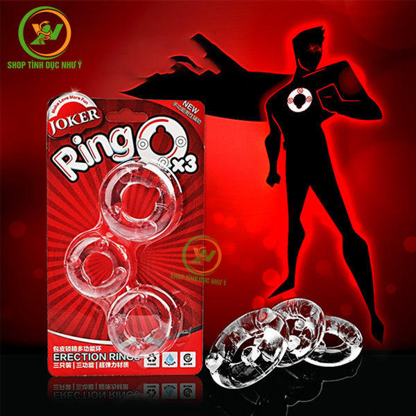 Vòng đeo dương vật hỗ trợ chống xuất tinh sớm Joker