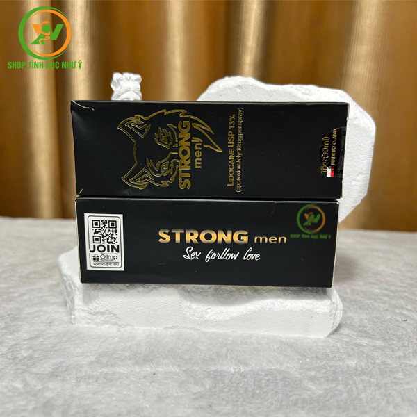 Chai Xịt Chống Xuất Tinh Sớm Strong Men chính hãng