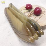  Lược sừng trâu, lược chải tóc hình con cá kích thước 15cm dày 6-9mm chống rụng tóc, giảm cảm giác đau đầu bảo vệ tóc 