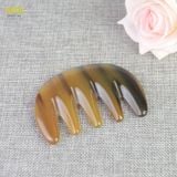  Lược sừng massage đầu Mnistore thiết kế răng thưa kích thước 9-10cmx5,5cm dày 8mm-11mm Dễ sử dụng, dùng để massage đầu 