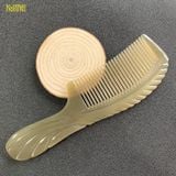  Lược sừng trâu chuôi khía Mnistore màu sắc trắng lưa kích thước 16cm đến 20cm Lựa Chọn Hoàn Hảo Cho Mái Tóc Khỏe Đẹp 