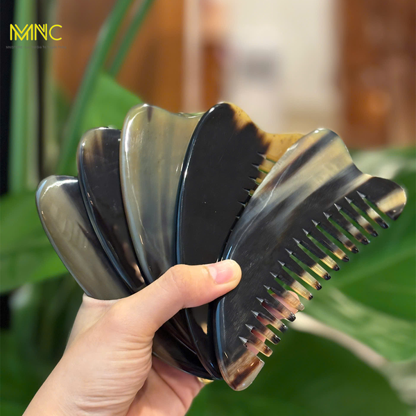 Công Dụng Tuyệt Vời Của Lược Sừng Trâu Mát Xa