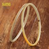  Vòng Tay Tuần Sừng Trâu màu sắc Trắng lưa kích thước 5,5-7,5cm dày 0,4-0,8cm – Tinh Hoa Thủ Công, Vượng Khí An Lành 