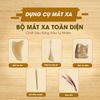  Bộ dụng cụ massage toàn điện mnistore chế tác từ sừng trâu gồm 5 món massage mặt cày bi - nâng cơ mặt - mát xa đầu - cạo gió - bút bi bấm huyệt Chăm Sóc Sức Khỏe và Sắc Đẹp Tại Nhà 