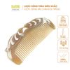  Lược sừng trâu chim đôi Mnistore, bền đẹp, giúp lưu thông máu, thư giãn hiệu quả 