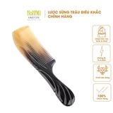  Lược sừng chuôi khía Mnistore màu sắc trắng lưa kích thước 16-20cm dày 3-11mm Sản Phẩm Thiên Nhiên Chăm Sóc Tóc Hoàn Hảo 