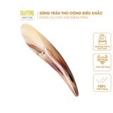  Dụng cụ cạo gió điêu khắc sừng trâu Mnistore kích thước 16-30cm dụng cụ điện chẩn toàn thân giúp giảm căng thẳng mệt mỏi 