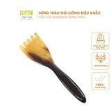  Cây Gãi Massage Sừng Trâu Mnistore Màu Sắc Trắng Đen Kích Thước 20cm Sản Phẩm Độc Đáo Cho Sự Thư Giãn Toàn Diện Tại Nhà 