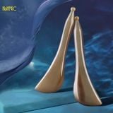  Bộ dụng cụ massage mặt đầu điêu khắc sừng trâu Mnistore gồm: Cày bi - Răng Thưa Chăm sóc massage da mặt và mát xa da đầu 