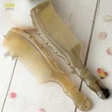  Lược sừng trâu chuôi trúc Mnistore màu sắc trắng kích thước 16-20cm Sự Lựa Chọn Hoàn Hảo Cho Mái Tóc của bạn 