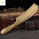 Lược sừng trâu thân dài Mnistore màu sắc trắng kích thước 17-20cm dày 5-9mm Lựa Chọn Hàng Đầu Cho Tóc Suôn Mượt 