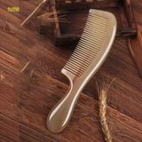  Lược sừng trâu chuôi trơn Mnistore màu sắc trắng lưa kích thước 16cm đến 20cm dày 3-11mm Lược Chăm Sóc Và Bảo Vệ Tóc 
