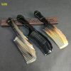  Lược sừng trâu chuôi trúc Mnistore màu sắc đen kích thước 16-20cm Sự Lựa Chọn Hoàn Hảo Cho Mái Tóc của bạn 