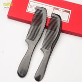  Lược sừng trâu thân dài Mnistore màu sắc đen kích thước 17-20cm dày 5-9mm Lựa Chọn Hàng Đầu Cho Tóc Suôn Mượt 