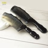  Lược sừng trâu chuôi trúc Mnistore màu sắc đen kích thước 16-20cm Sự Lựa Chọn Hoàn Hảo Cho Mái Tóc của bạn 