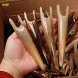  Dụng cụ massage mũi sừng trâu Mnistore kích thước 10-12cm Giải Pháp Hoàn Hảo Cho Mũi Thon Gọn, Thanh Thoát 