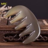  Bộ dụng cụ massage mặt đầu điêu khắc sừng trâu Mnistore gồm: Cày bi - Răng Thưa Chăm sóc massage da mặt và mát xa da đầu 