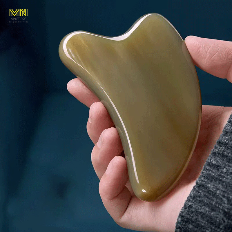 Dụng cụ Gua Sha sừng trâu