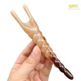  Dụng cụ massage mũi sừng trâu Mnistore hình dáng hình xoắn ốc kích thước 10-12cm Giải Pháp Hoàn Hảo Cho Mũi Thon Gọn, Thanh Thoát 