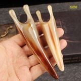  Dụng cụ massage mũi sừng trâu Mnistore kích thước 10-12cm Giải Pháp Hoàn Hảo Cho Mũi Thon Gọn, Thanh Thoát 