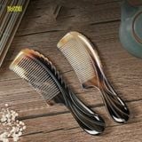  Lược sừng chuôi khía Mnistore màu sắc trắng lưa kích thước 16-20cm dày 3-11mm Sản Phẩm Thiên Nhiên Chăm Sóc Tóc Hoàn Hảo 