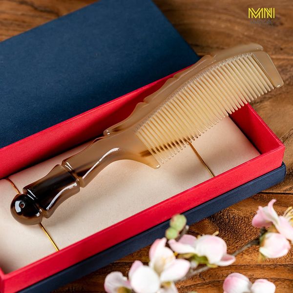 Lược Sừng Trâu Bạc
