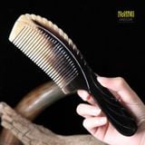  Lược sừng chuôi khía Mnistore màu sắc trắng lưa kích thước 16-20cm dày 3-11mm Sản Phẩm Thiên Nhiên Chăm Sóc Tóc Hoàn Hảo 