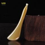  Bộ dụng cụ massage mặt điêu khắc sừng trâu Mnistore kích thước 12,5cm dày 4mm-1cm Chăm sóc massage da mặt và nâng cơ mặt 