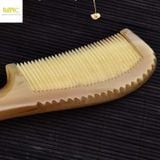  Lược sừng trâu thân dài Mnistore màu sắc trắng kích thước 17-20cm dày 5-9mm Lựa Chọn Hàng Đầu Cho Tóc Suôn Mượt 