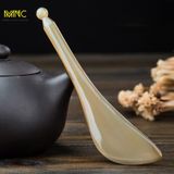  Bộ dụng cụ massage mặt đầu điêu khắc sừng trâu Mnistore gồm: Cày bi - Răng Thưa Chăm sóc massage da mặt và mát xa da đầu 