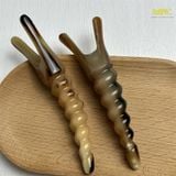  Dụng cụ massage mũi sừng trâu Mnistore hình dáng hình xoắn ốc kích thước 10-12cm Giải Pháp Hoàn Hảo Cho Mũi Thon Gọn, Thanh Thoát 