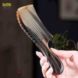  Lược sừng chuôi khía Mnistore màu sắc trắng lưa kích thước 16-20cm dày 3-11mm Sản Phẩm Thiên Nhiên Chăm Sóc Tóc Hoàn Hảo 