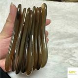  Lược Sừng Đa Năng Mnistore Kích Thước 11cm x 6cm - Lược Đa Năng Massage, Làm Đẹp & Chăm Sóc Tóc Toàn Diện 