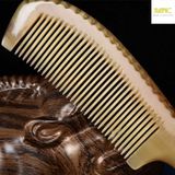  Lược sừng trâu thân dài Mnistore màu sắc trắng kích thước 17-20cm dày 5-9mm Lựa Chọn Hàng Đầu Cho Tóc Suôn Mượt 
