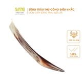  Cây đón gót giày sừng trâu Mnistore kích thước 35cm màu sắc trắng lưa dễ xỏ giúp gót chân trượt vào giày dễ hơn 