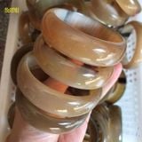  Vòng Sừng Trâu, Vòng Tay Bản Trơn Kích Thước 5,5-7,5cm Độ Dày 0,6cm May Mắn và Bình An Trong Tài Lộc Vòng Phong Thủy Dành Cho Phụ Nữ 