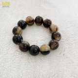  Vòng Tay Sừng Trâu Vòng Chuỗi Hạt Mang Vẻ Đẹp Độc Đáo, Màu Trắng Lưa, kích thước 1,2cm đến 2,5cm vòng tay phong thủy 